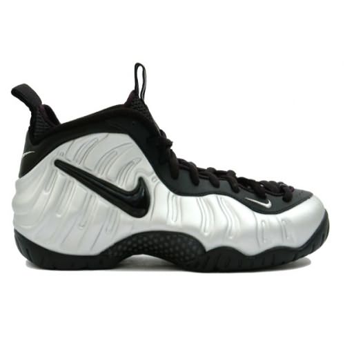 Hot On Sale Air Foamposite Pro Metallic Silver Black 624041-002